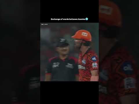 aus vs aus head vs maxwell fight in srh vs pbks #indian #ipl #srhvskkr #srhvspbks#travishead#maxwell