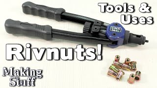 How to Install and Use Rivet Nuts, Rivnuts and Nutserts in Metal and 3D Prints