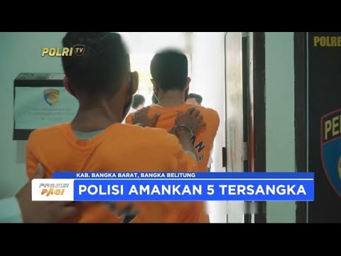 POLRES BANGKA BARAT UNGKAP KASUS CURANMOR