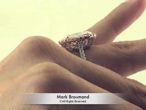 6.33ct Oval Cut Diamond Engagement Anniversary Ring - Mark Broumand