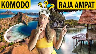 Komodo vs Raja Ampat? The Ultimate Guide! | Diving, Costs, Food & Travel