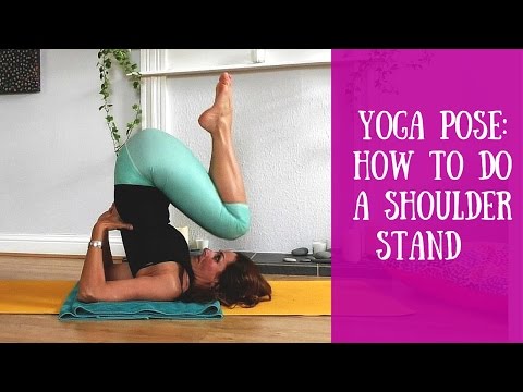 Yoga-Pose: So gelingt der Schulterstand