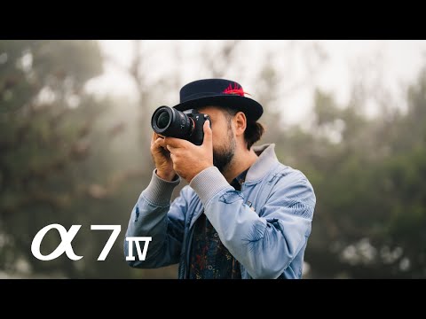 „Sony ILCE-7M4K Alpha A7 IV“ veidrodinis skaitmeninis fotoaparatas su 28–70 mm objektyvu video