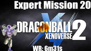 Expert Mission 20 WR Speedrun 6m31s Harbinger of Doom Dragon Ball Xenoverse 2