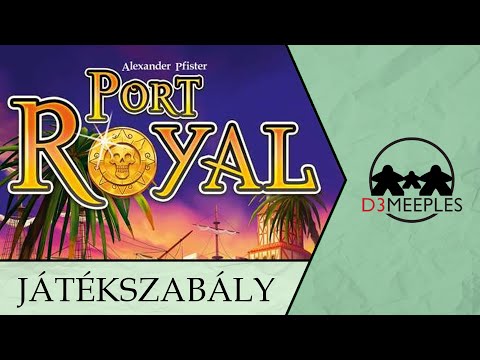 JÁTÉKSZABÁLY: PORT ROYAL (BIG BOX) - d3meeples
