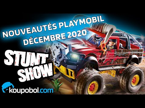 Vidéo PLAYMOBIL Stunt Show 70549 : 4x4 de cascade Taureau