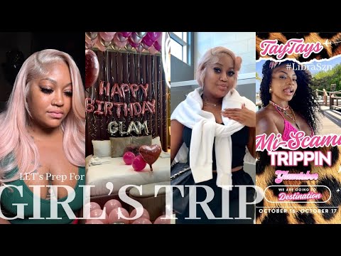 DAY ONE OF Glamazontay’s MIAMI BIRTHDAY TRIP • DRAMA & TRYNA sabotage my Trip + Hair | Lashes | VLOG