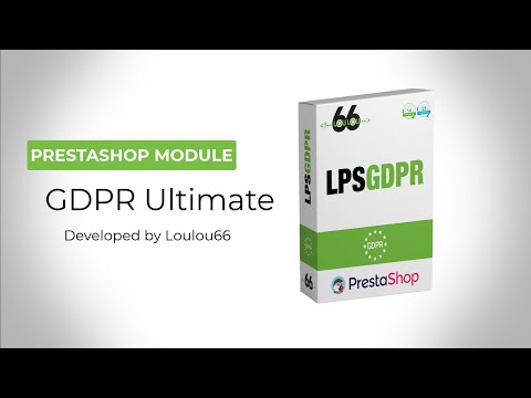 GDPR Ultimate - 2022 version - Prestashop (100% compliant)