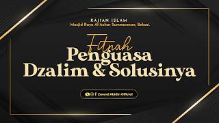 Download lagu THE TRIALS OF TYRANNICAL RULERS AND THEIR SOLUTIONS - Ustadz Dr. Zaenal Abidin, Lc., M.M (may All... mp3