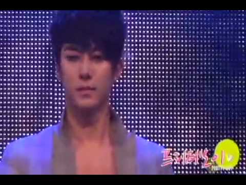 [Fancam] SS501 Kim Hyung Jun 100607 TVN Newton Music Show - Let Me Be The One