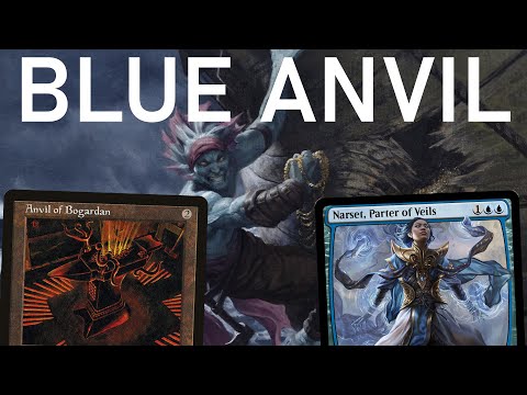 SWING THE BIG BLUE HAMMER! Legacy Blue Anvil of Bogardan Stompy Combo. MTG