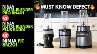 Ninja FIT (BN201) vs Ninja NutriBlender PLUS (BN301) vs Nutr