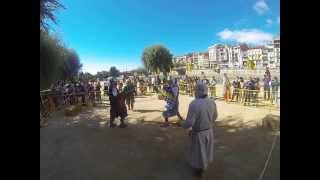 preview picture of video 'Medieval Balaguer Septembre 2013 - Liza - Sr. Odena vs Pau'