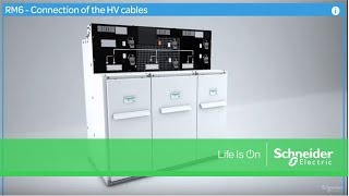 How to connect high voltage cables on RM6?