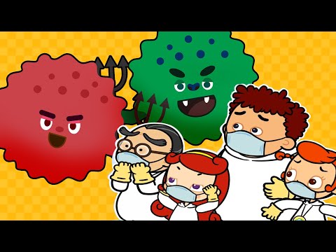 바이러스를 막아라! 1 | 마스크를 꼭 착용해요! | 괴 바이러스의 진실! | 어린이 건강동화★지니키즈