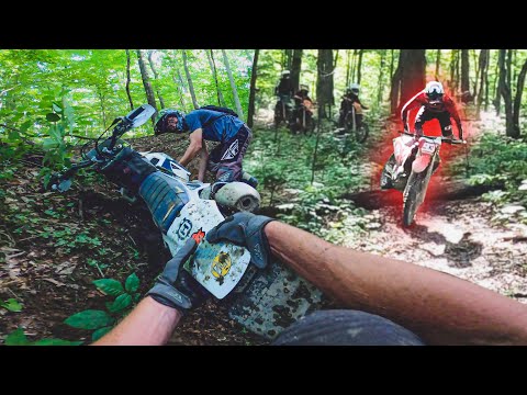 What an Enduro group ride REALLY looks like... | Ohio Single Track