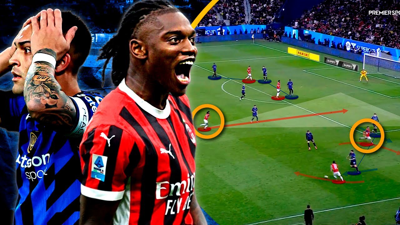 As Táticas da INCRÍVEL VIRADA do Milan sobre a Inter na FINAL da Supercopa