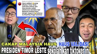 Download lagu cakap Malaysia haus validasi presiden Timor Leste  dan Abang botak sekolah kan mulut netizen konoha mp3