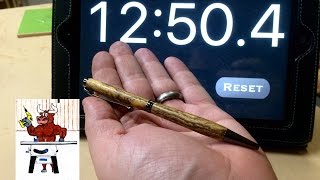 NEW World's Fastest Pen Turner