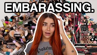 EXTREME MAKEUP DECLUTTER 2026! (pls send help) | STEPH TOMS