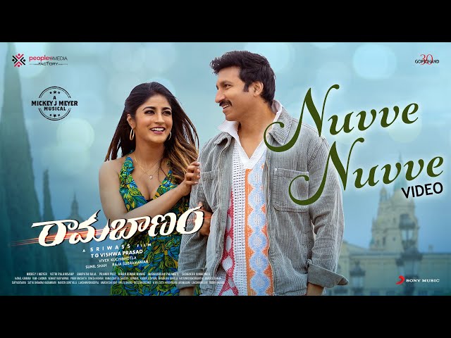 Nuvve Nuvve Song Lyrics