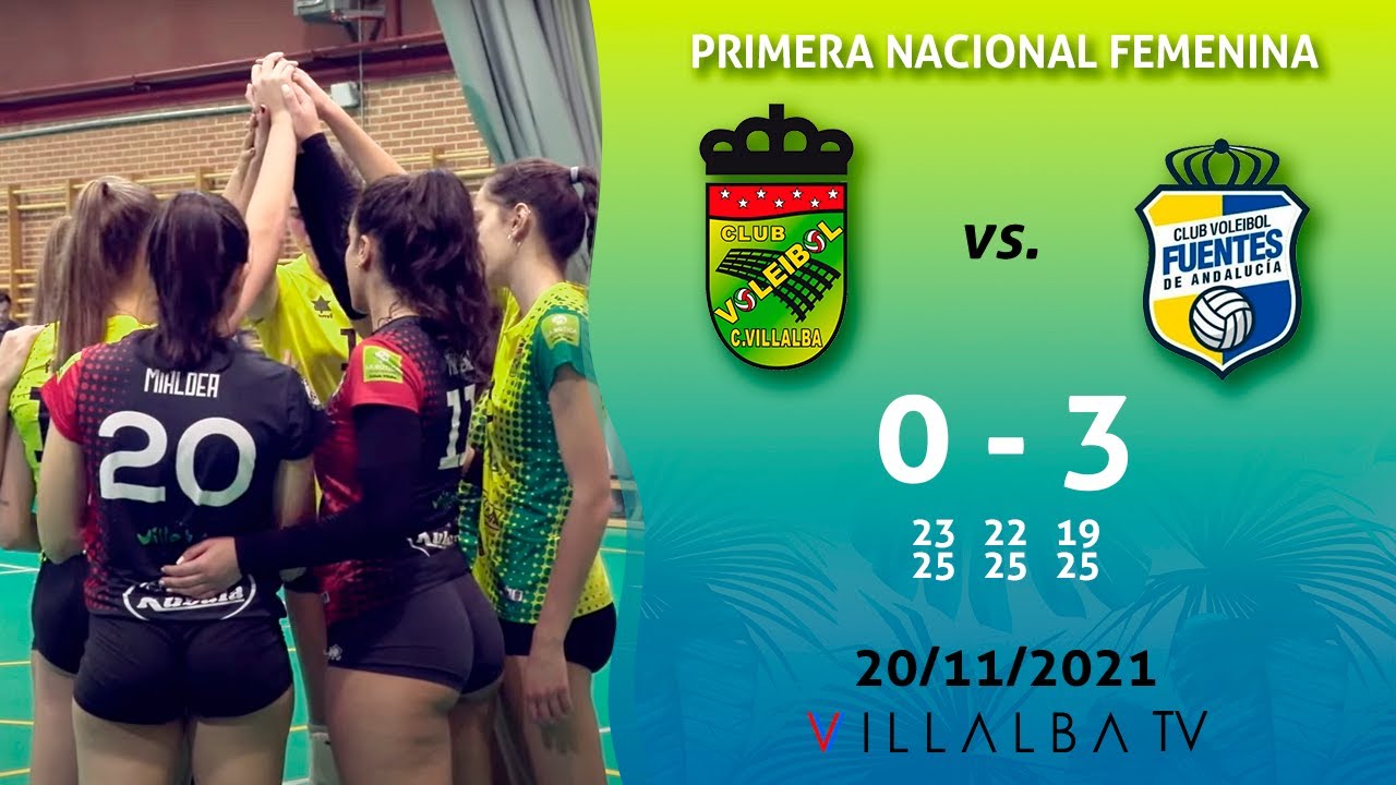 Miniatura del partido 🏐Villalba VS. Cafés Legado Descubre Fuentes 🏐 1ª Nacional Femenina - PARTIDO COMPLETO