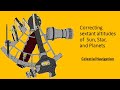 Correcting Sextant Altitudes Sun Star And Planets