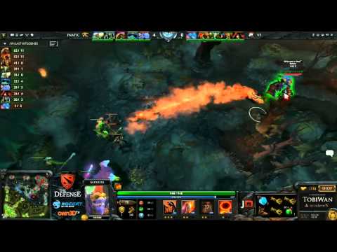 Virtus Pro vs Fnatic EU Game 4 - The Defense 3 DOTA 2 Grand Final - TobiWan & Synd