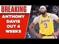 BREAKING: Anthony Davis OUT At Least 4 Weeks With MCL Sprain | CBS Sports HQ