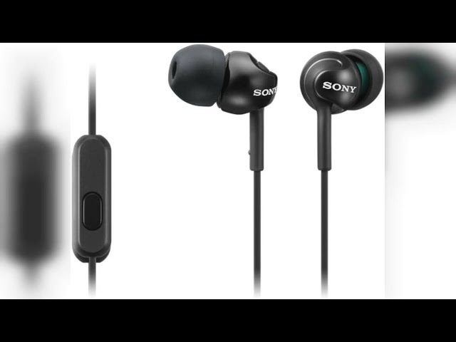 Vídeo relacionado con Sony MDR-EX110AP - Auriculares in-ear (con micrófono, control remoto integrado), Color negro, Alámbrico