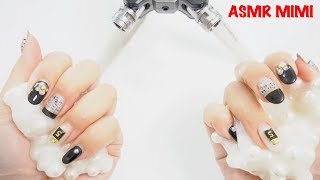 【ASMR】パールスライムでお耳のマッサージ　Massage ears with pearl slime - No talking