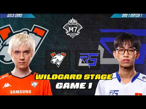 VIRTUS PRO vs RLG SE GAME 1 | WILDCARD | M7 WORLD CHAMPIONSHIP | VP vs RLG