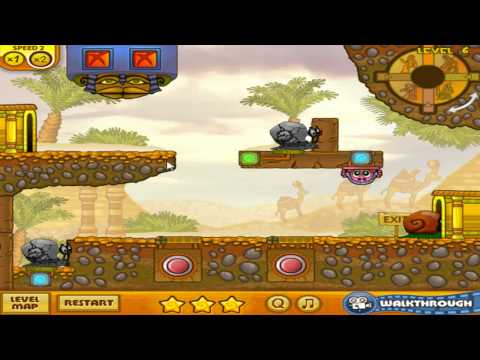 Snail Bob 3 Walkthrough - Levels 1-12 (All Stars)