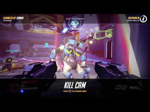 Overwatch MP July 31, 2016 pt3 - Winston's New Skin and Worst Match??