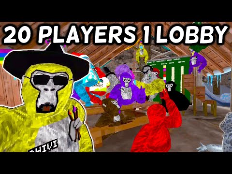 Gorilla Tag added 20 Player lobbies & Full body tracking! (Early access)