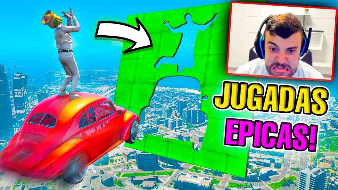 LAS JUGADAS MAS ÉPICAS DE DANIREP EN GTA 5 ONLINE! LOCURA!!