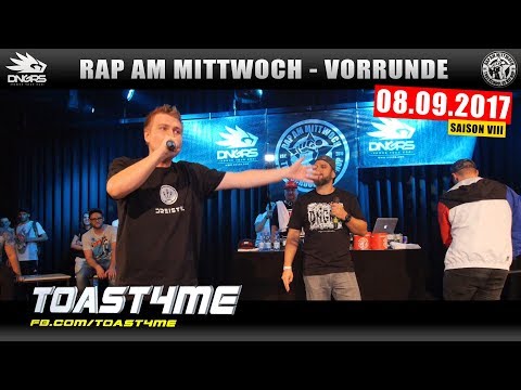 RAP AM MITTWOCH WIEN: 08.09.17 Vorrunde feat. TOAST4ME, FRESH TONY, NICHT SICHER uvm. (2/4)