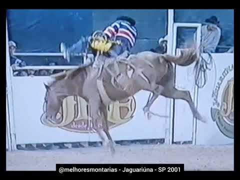 🇧🇷 Antonio Juscelino da Costa x Tupã Baé - Jaguariúna 2001 | Campeão do Rodeio 🏆 #rodeio #cutiano