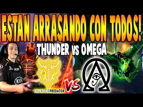 THUNDER vs OMEGA [BO2] - Están Arrasando Con Todos! "Matthew vs DarkMago" - Realms Collide DOTA 2