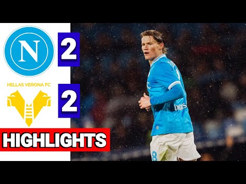 Napoli - Verona 2-2 HIGHLIGHTS | Serie A 2025/26