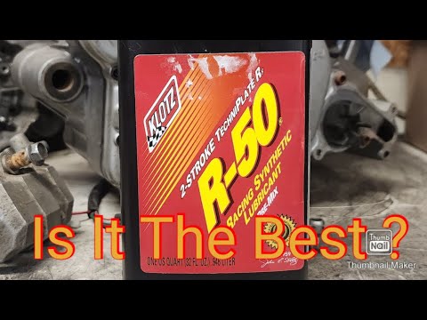 Klotz R-50, is it the best 2-stroke oil ever ?