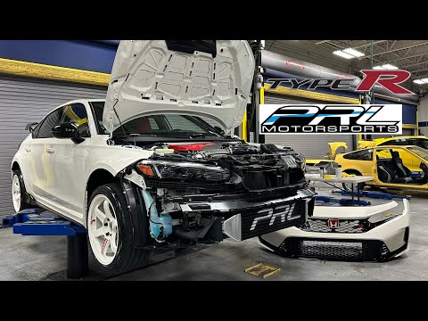 2023 FL5 Honda Civic Type-R - PRL Motorsports Intercooler & Titanium Inlet Piping Kit (Episode 2)