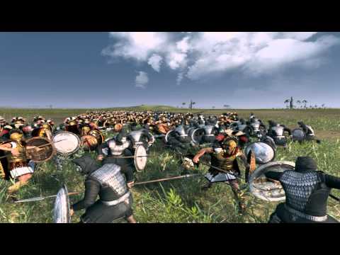 Immortal Spearmen vs Spartan Royal Guard , Radious Mod - Rome 2: Total War
