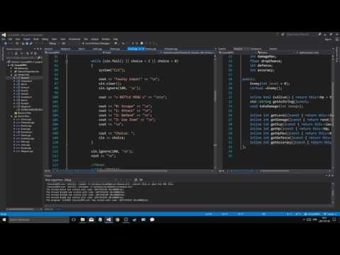 C Game Development | Console RPG | Part 22 | Items Inventory Leveling Adventures and MORE
