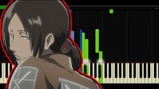 Shingeki no Kyojin 2 EPISODE 10 FULL OST - CALL OF SILENCE / YMIR'S PAST ( Piano Tutorial )