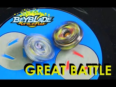 Beyblade Burst  ベイブレードバースト B-62 Fang Fenrir.B.J Battle Series 3  Vs B-59 Zillion Zeus .I.W