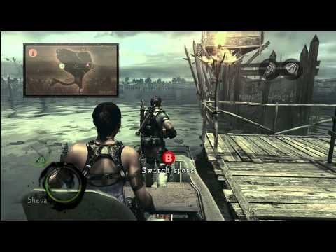 Resident Evil 5 Co-op HD Walkthrough Part 9 The Slates