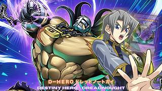 The HERO Bearing the Name of D !! Destiny HERO - Dreadnought DECK NEW CARD - YUGIOH