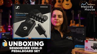 Video thumbnail for Unboxing Sennheiser XSW-D Pedalboard Set by Melody House MI