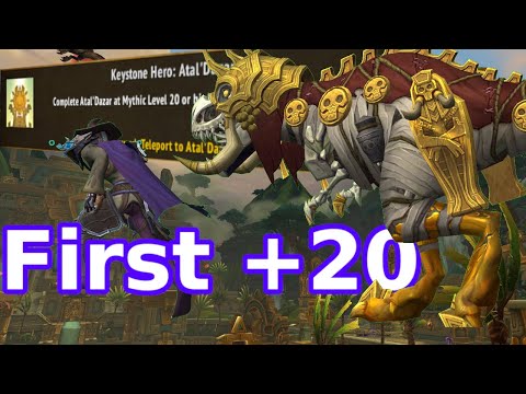 Week 1 teleport | +20 Atal'dazar on disc priest
